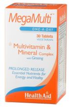 Megamulti Com Ginseng 30comp. Health Aid