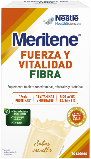 Meritene 14 U 35 g de fibra Vanilla