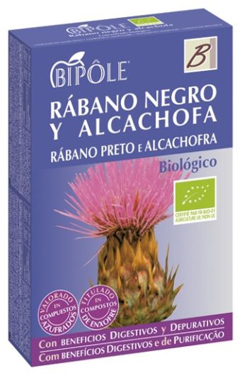 Bipole Preto Rabanete e Alcachofra 20 Ampolas