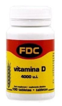 Vitamina D 4000Ui 100 comprimidos