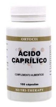 Ácido caprílico 600 mg 100 cápsulas