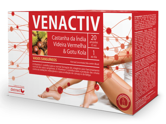 Venactiv 15 ml 20 Ampolas