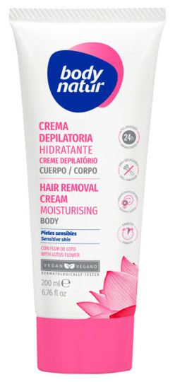 Creme depilatório para pele sensível flor de lótus 200 ml