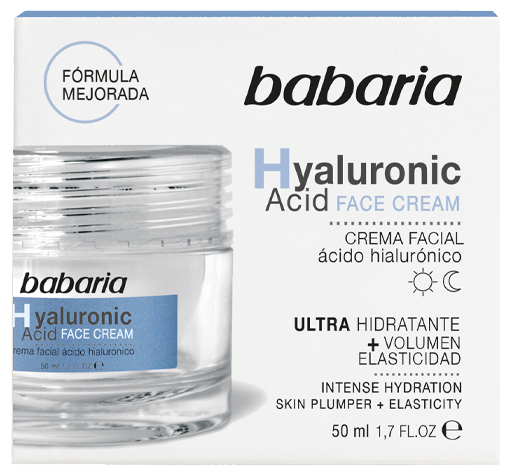 Creme facial de ácido hialurônico 50 ml