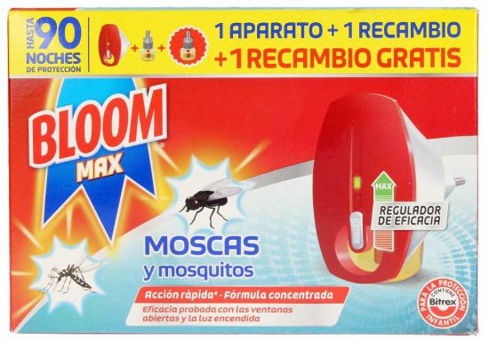 Max Flies &amp; Mosquitoes Electric + 2 Recharge adequados