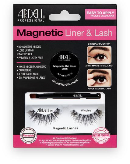 Delineador Magnetic Liner &amp; Lash Wispies + 2 guias