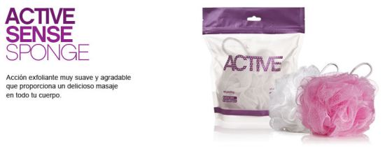 Esponja Esfoliante Active Sense