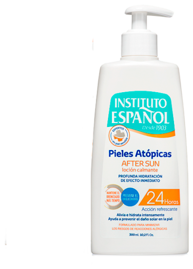 Loção calmante para pele atópica pós-sol 300 ml