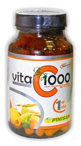 Vitamina C 1000mg bioflavonóides 90cap.