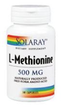 L-Metionina 500mg. 30cap.