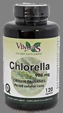 Celular quebrado parede Chlorella 120cap Taiwan.