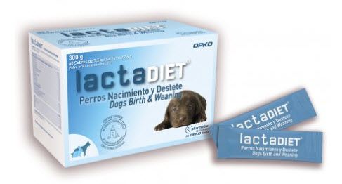 Cães de desmame de nascimento com lactadiet 7,5 gr