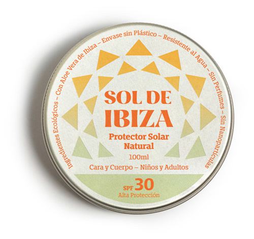 Creme biológico Ibiza Sunshine Cream spf 30+ 100 ml