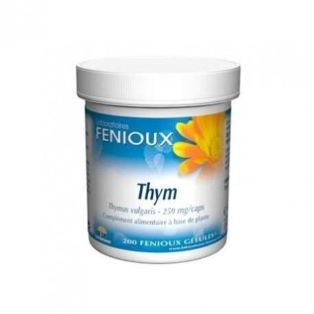 Tomilho Thym 200 cápsulas 250 mg