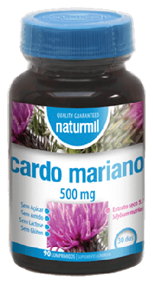 Cardo de leite 90 comprimidos 500 mg