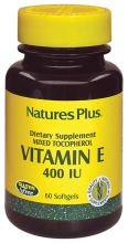 Vitamina E 400 UI Tocopherol Blend 60 Softgels