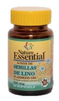 Semente de linhaça Oil 500 Mg. 50 Pérolas