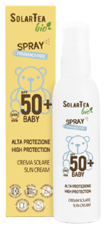 Spray de alta proteção solar para bebês Spf50 + 100 ml