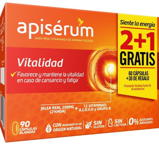 Pacote de vitaminas 3 meses (2 + 1) 90 cápsulas