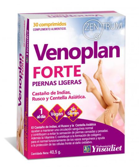 Zentrum Venoplan Forte 30 comprimidos