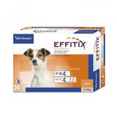 Effitix 67mg/600mg solucion Spot-on para perros pequeños