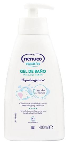 Gel de banho sensível 400 ml