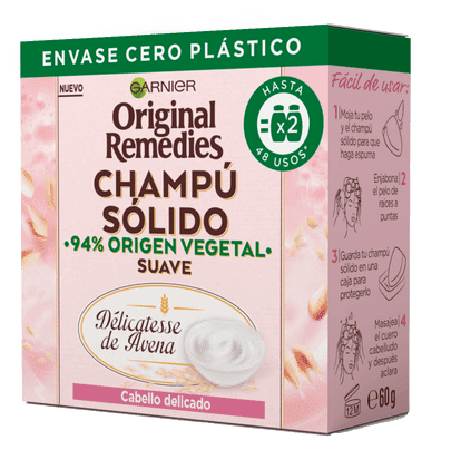 Shampoo de Aveia Sólida 60 gr