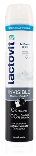 Desodorante spray invisible antimanchas 200 ml